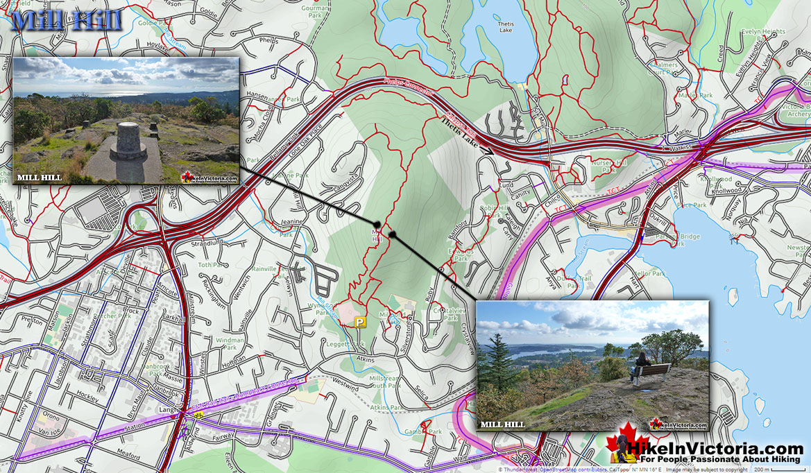Mill Hill Trail Map