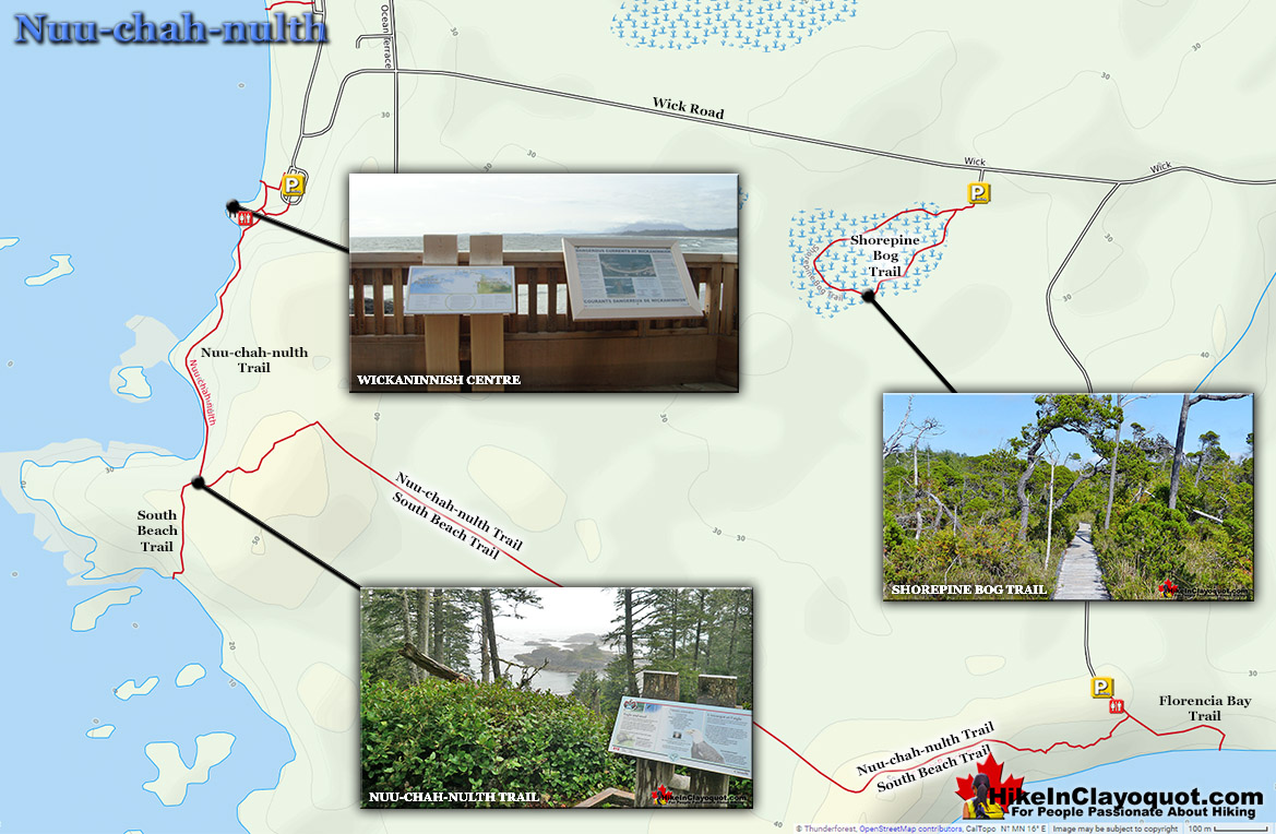 Nuu-chah-nulth Hiking Trail Map