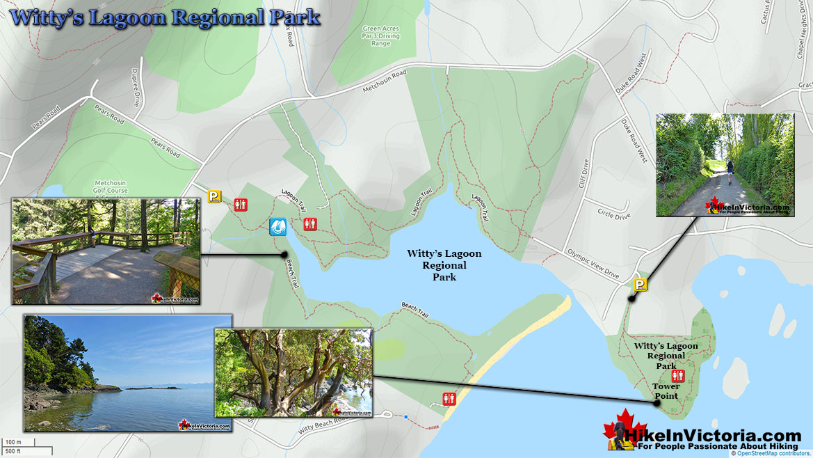 Witty's Lagoon Park Map